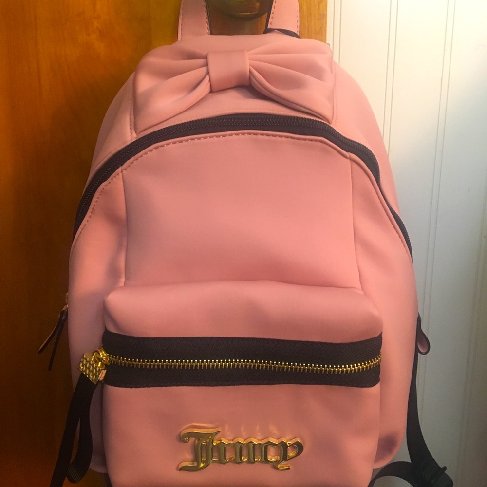 Pink mini backpack , so cute